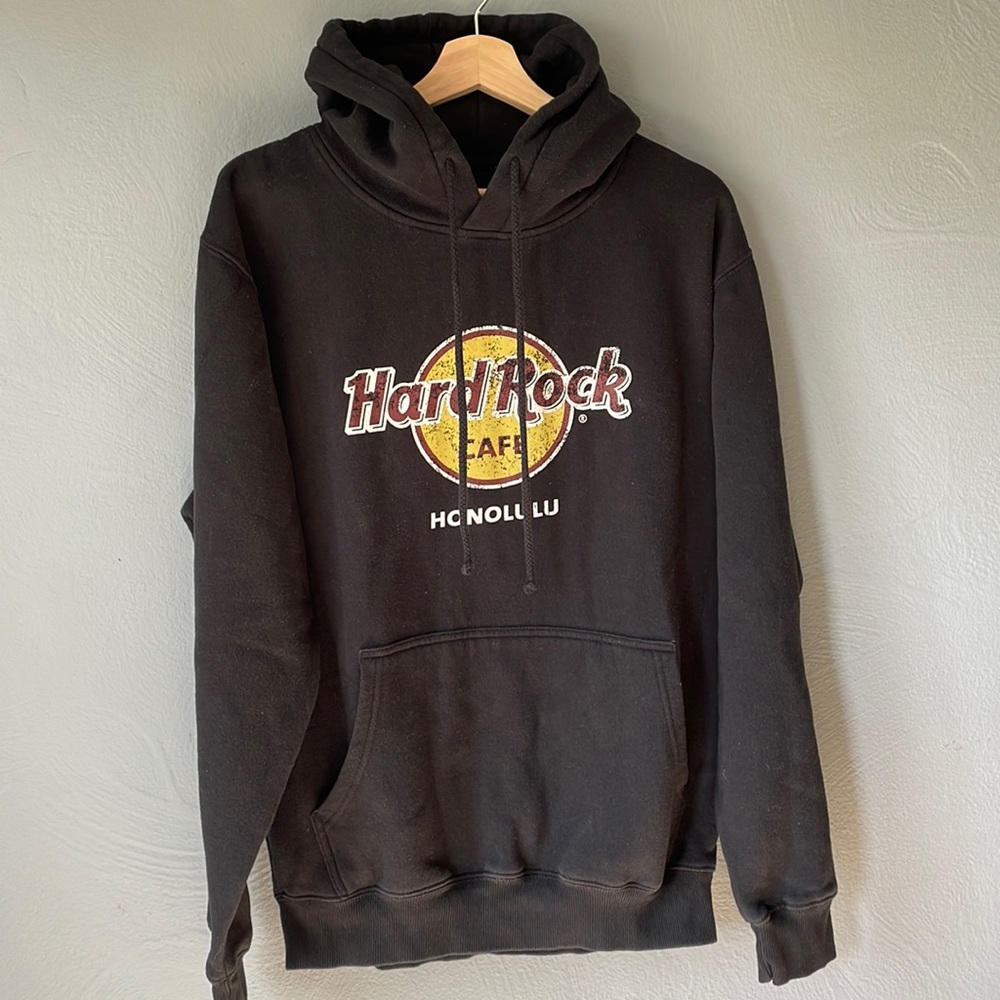 Vintage Hard Rock Cafe Honolulu Hoodie Sz L